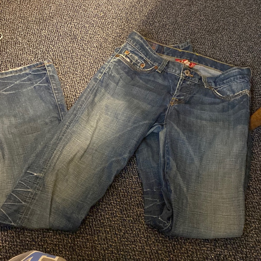 lucky brand dark denim jeans
